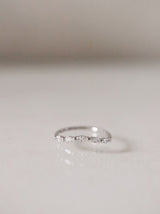Curved Phoebe Marquise 18K Guld, Hvidguld eller Rosaguld Ring m. Diamanter
