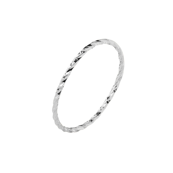 DC 14K White Gold Ring