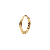 DC 8 14K Gold Huggie