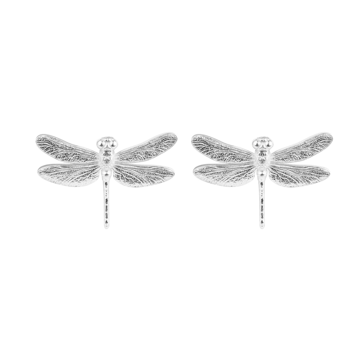 Dragonfly Silver Earring