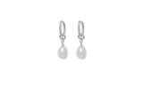 IX Ocean Perle Ohrringe aus Silber