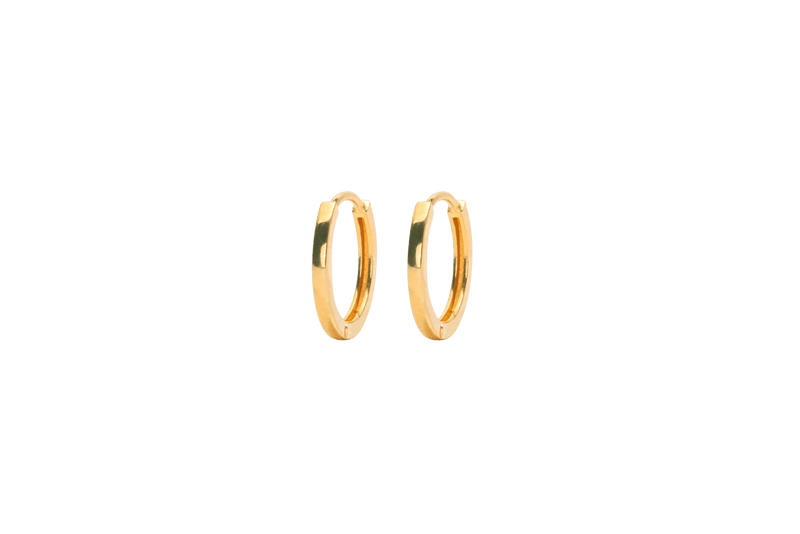 IX Billy Hoops Gold Plated