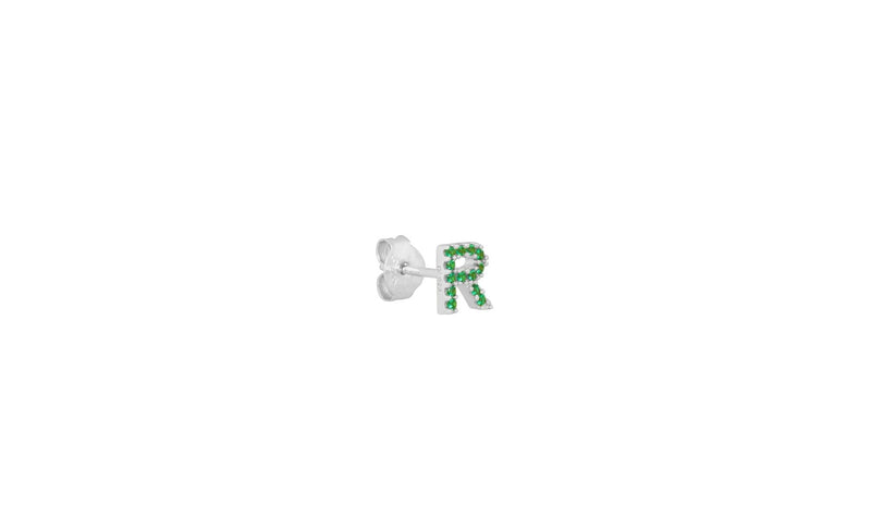 IX R Silver Stud w. Zirconia