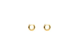 IX Reese 22K Gold Plated Huggie Earring