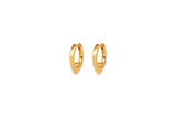 IX Soul Gold Plated Hoop Earring