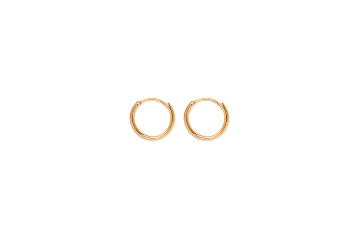IX Taylor Gold Plated Hoop Earring