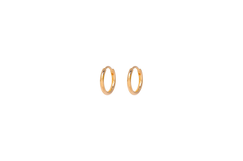 IX Taylor Gold Plated Hoop Earring