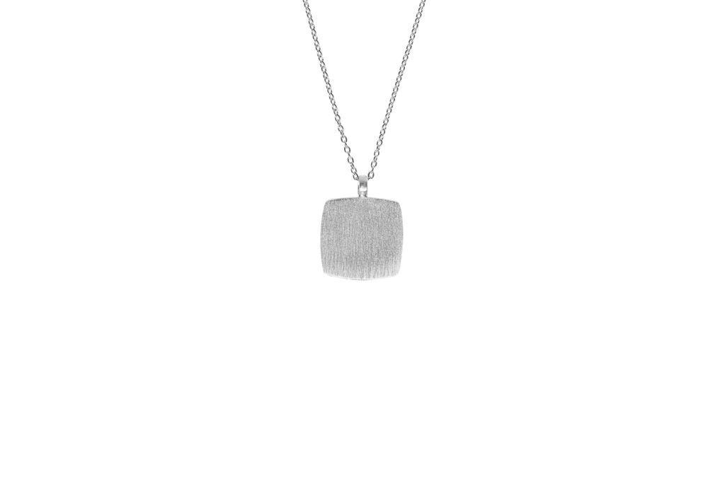 IX Cushion Silver Pendant