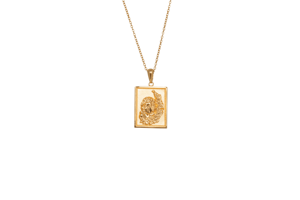IX Merma Gold Plated Pendant