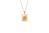 IX Merma Gold Plated  Pendant