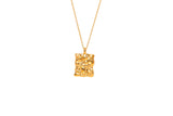 IX Juno 22K Gold Plated Pendant