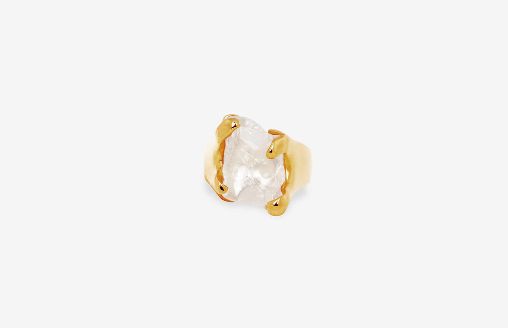 IX Lolo 22K Gold Plated Ring