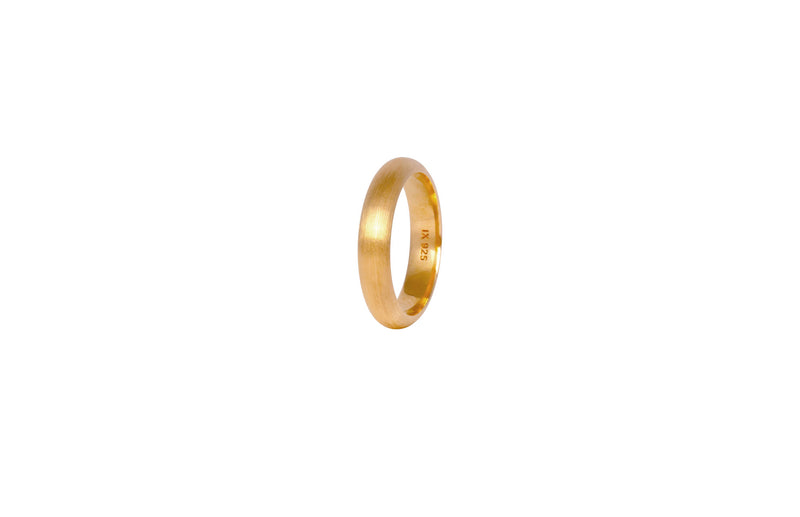 IX Quinn 22K Gold Plated Ring