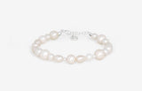 IX Penelope Silver Bracelet w. Pearls