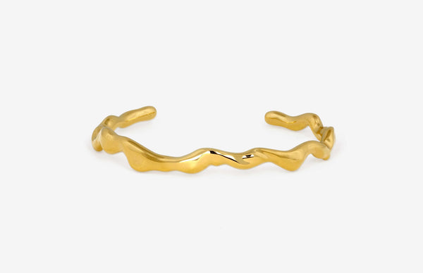 IX Axel 22K Gold Plated Bracelet