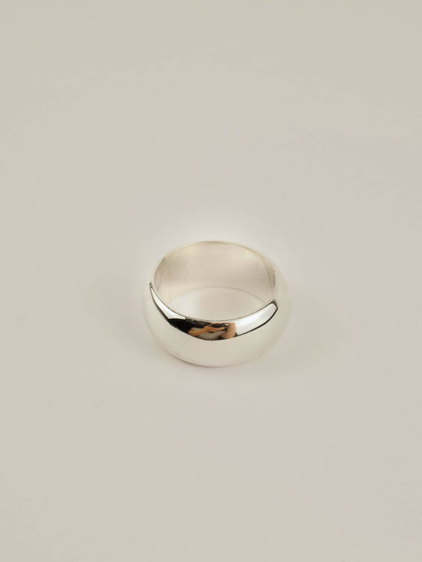 Dome Silver Ring