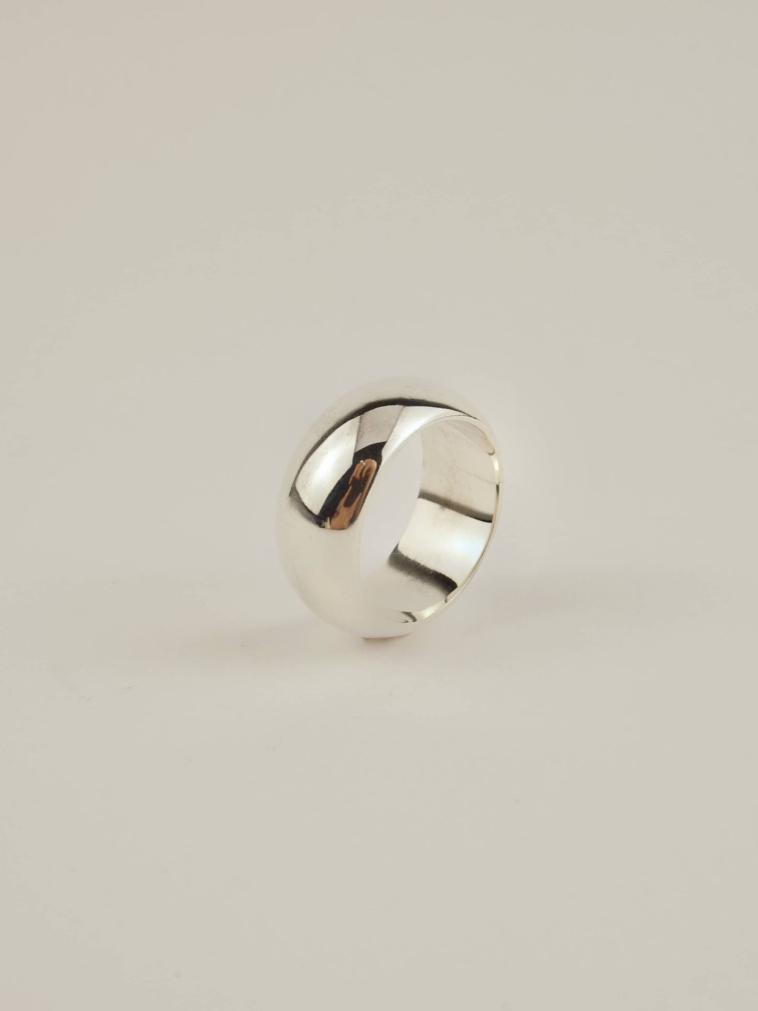 Dome Silver Ring