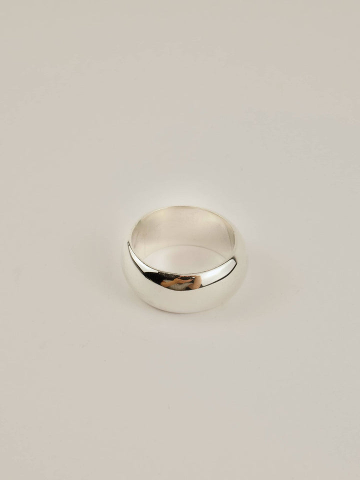 Dome Silver Ring