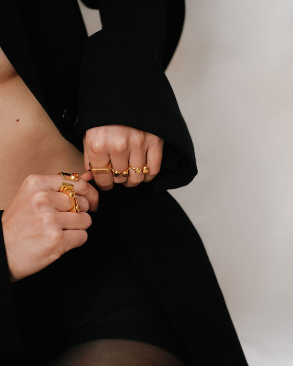 Ecrou Vermeil Ring