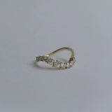 Zoya 14K Gold Ring w. Diamonds
