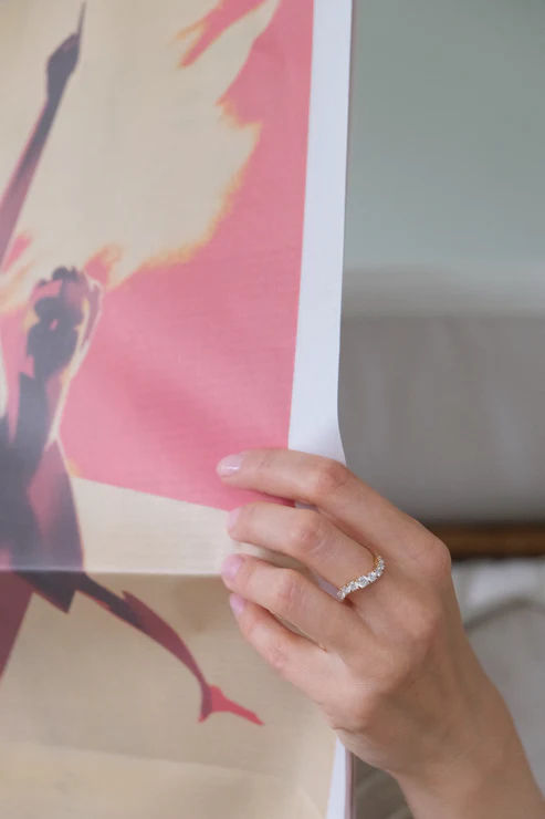 Zoya 14k Guld Ring m. Diamanter