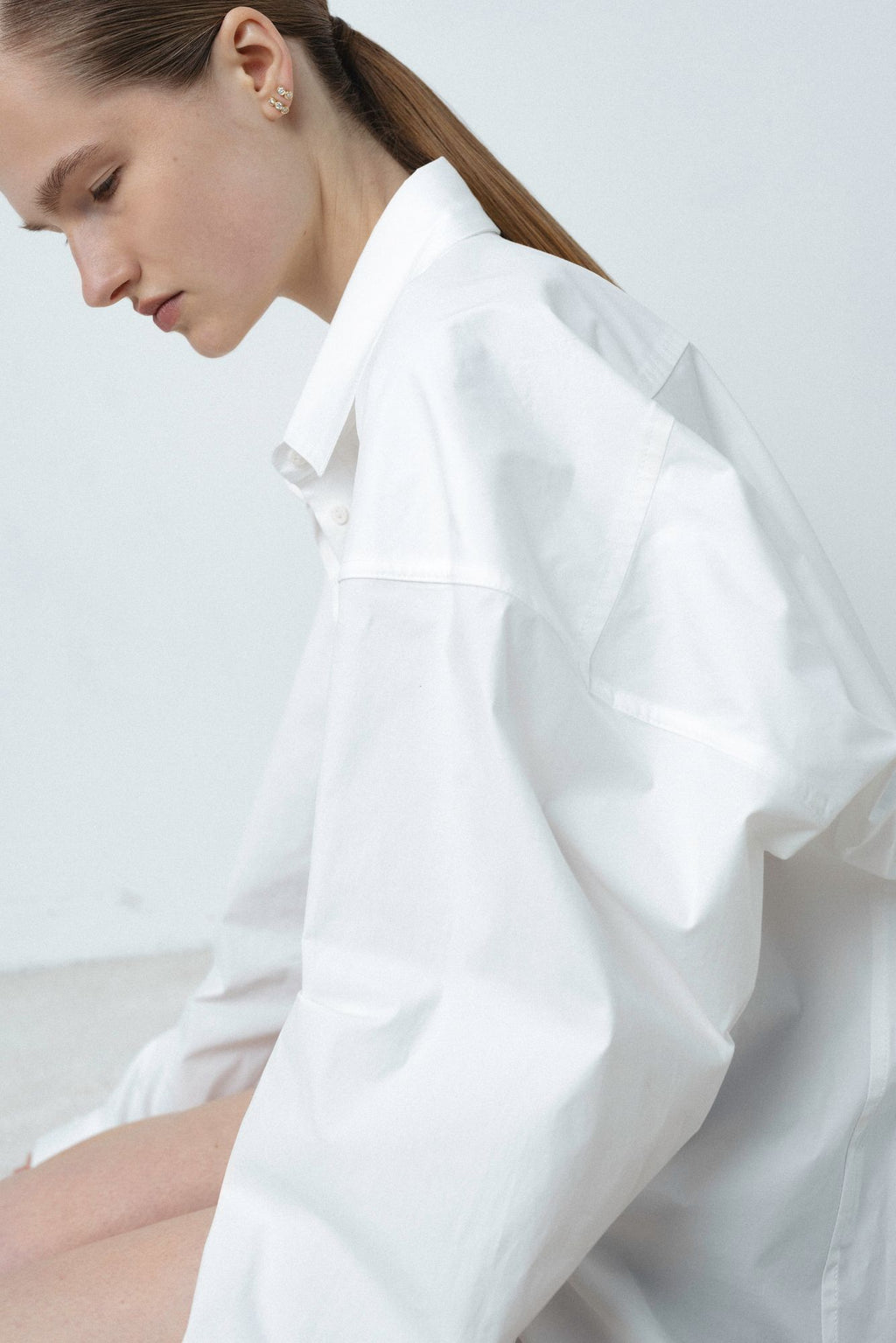 Harmony 4 14K or 18K Gold, Whitegold or Rosegold Studs w. Diamonds