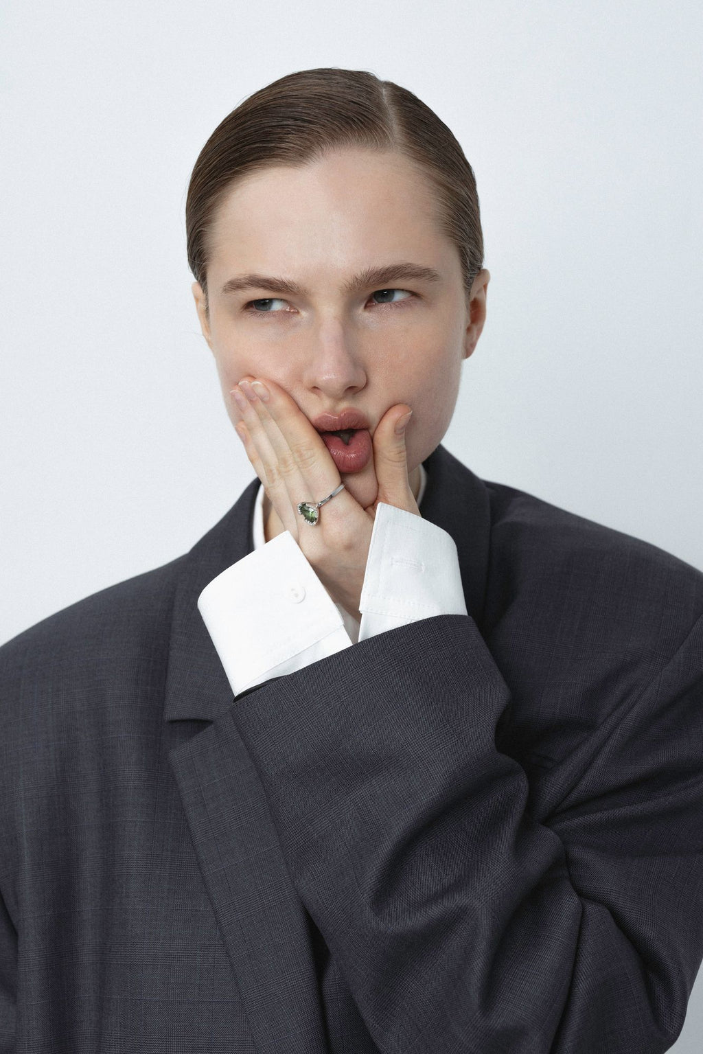 Harmony 2 14K or 18K Gold, Whitegold or Rosegold Ring w. Tourmaline & Diamonds