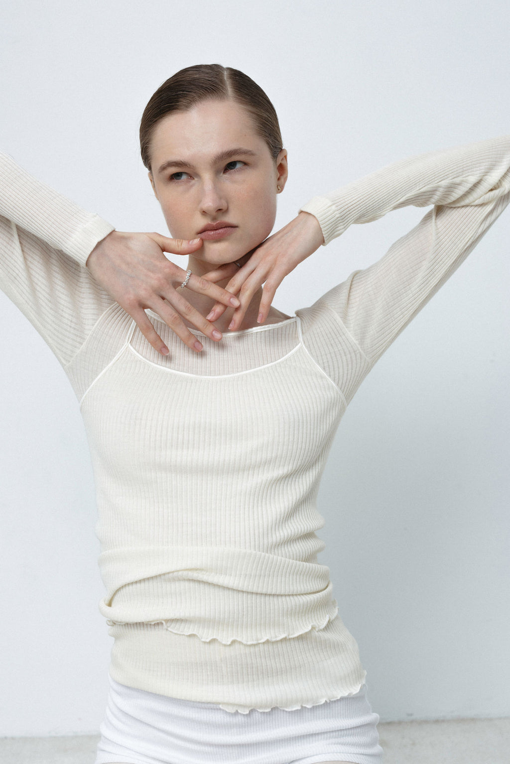 Harmony 16 14K eller 18K Guld, Hvidguld eller Rosaguld Ring m. Diamanter