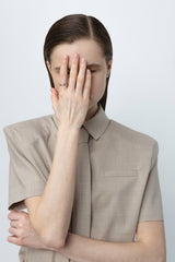 Harmony 3 14K or 18K Gold, Whitegold or Rosegold Ring w. Diamonds