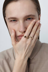 Harmony 6 14K or 18K Gold, Whitegold or Rosegold Ring