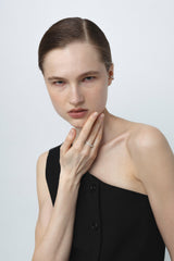 Harmony 15 14K or 18K Gold, Whitegold or Rosegold Ring w. Diamonds