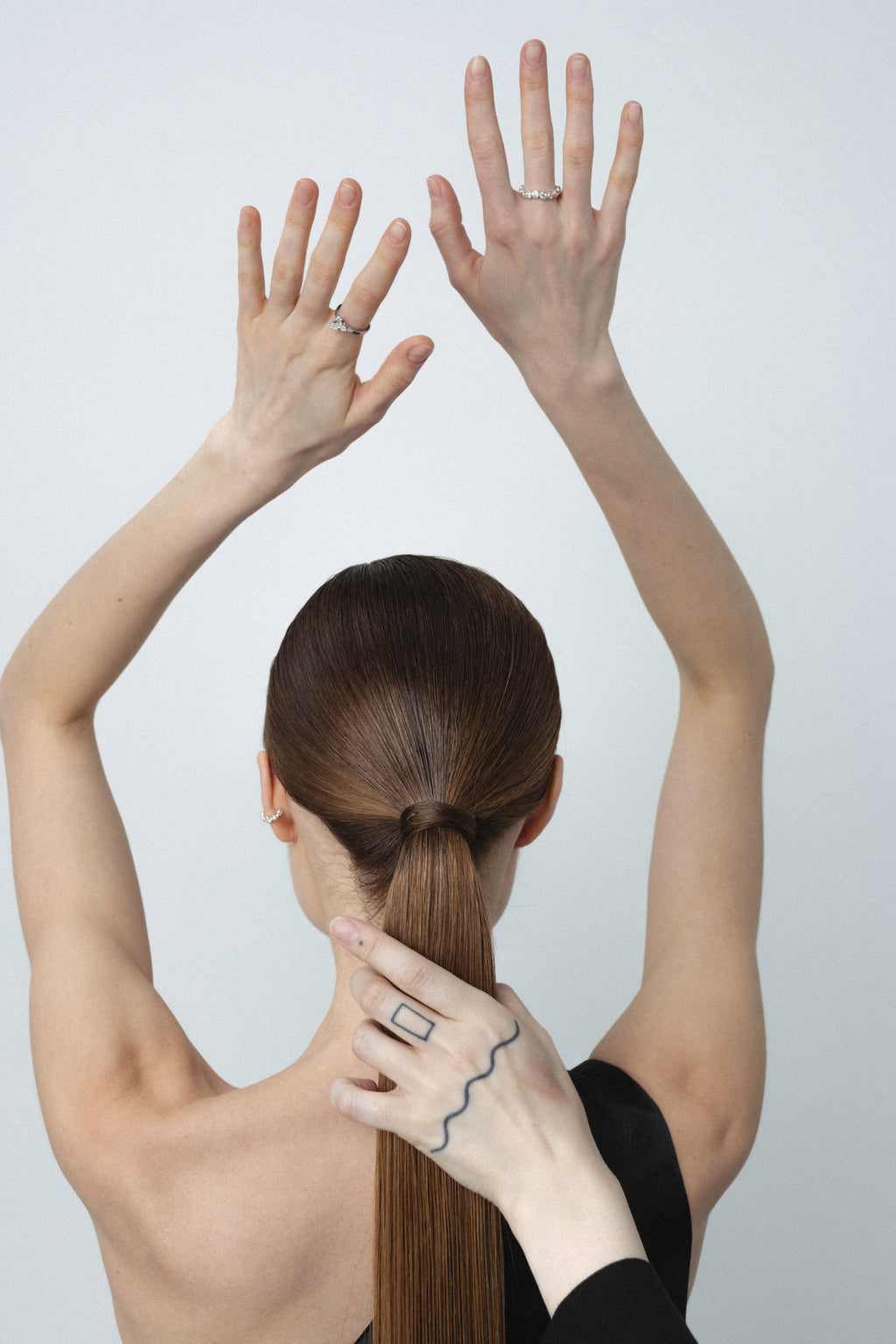 Harmony 15 14K or 18K Gold, Whitegold or Rosegold Ring w. Diamonds