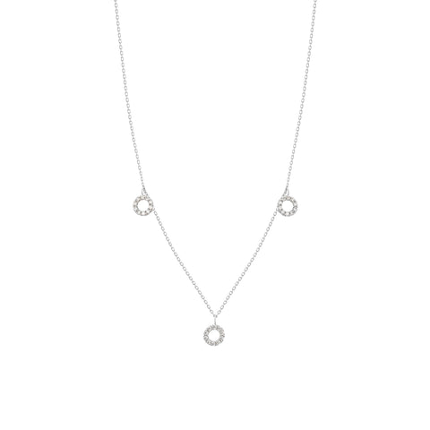 Moissanite Necklace Layered Diamond Pendant Necklace Roberto Coin