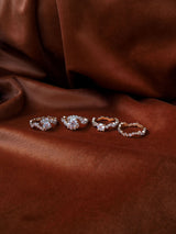 Elysia Dew 14K Guld Ring m. Diamanter