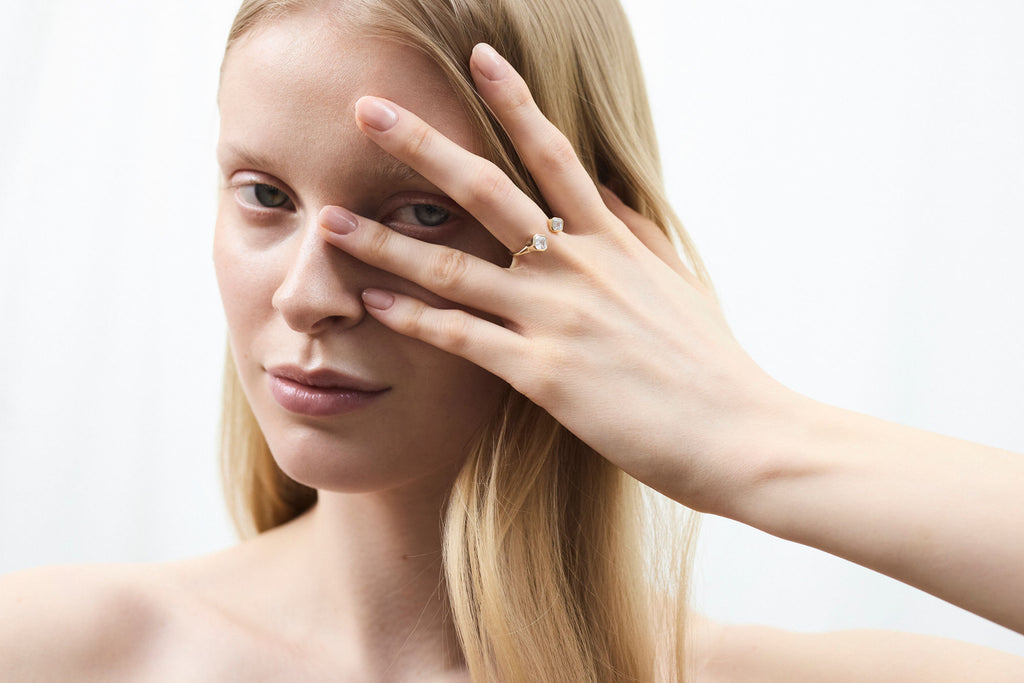 Toi Et Moi 14k or 18k Gold Ring w. Lab-Grown Diamonds