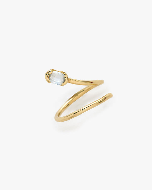 Dimmi di sì 9K Gold Ring w. Sapphire
