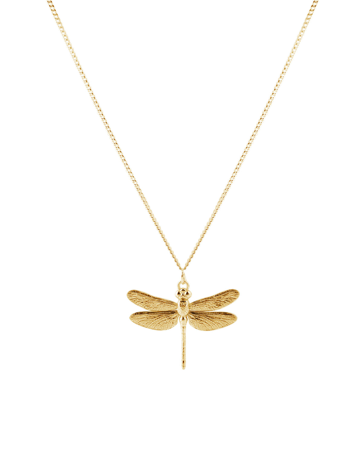 Dragonfly Gold Plated Necklace