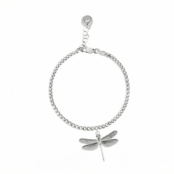 Dragonfly Silver Bracelet