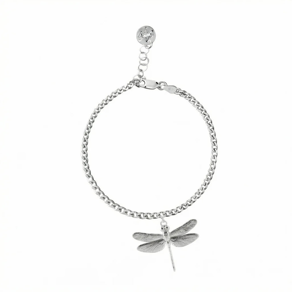 Dragonfly Silver Bracelet