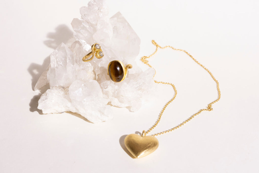 Big Heart 18k Guld Vedhæng