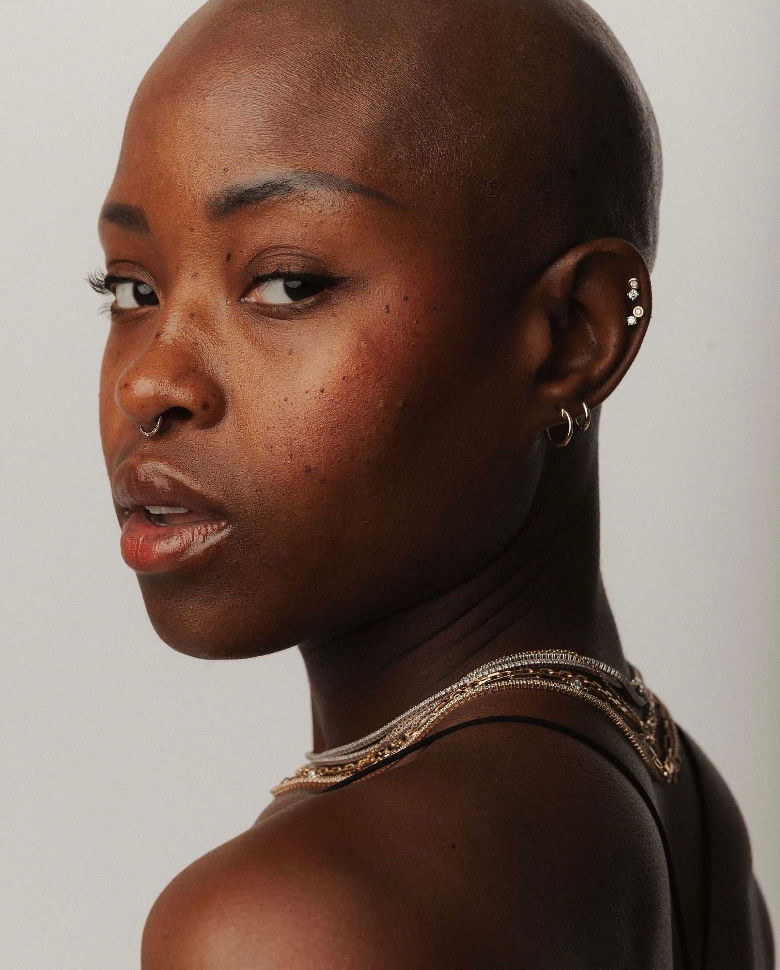 Alex 14K Gold Hoops