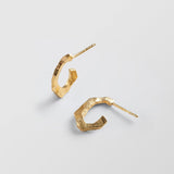 Grim Creol 18K Gold Hoops