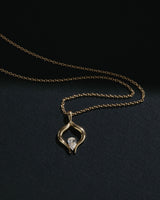 Eboris Twin 18K Guld Halskæde m. Diamanter