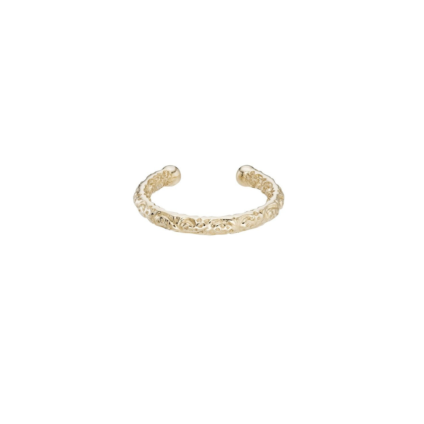 Dala 9K Gold Engraved Ear Cuff