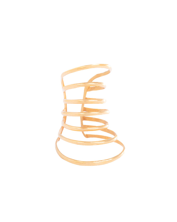 Spirale 18K Gold, Whitegold or Rosegold Ear Cuff