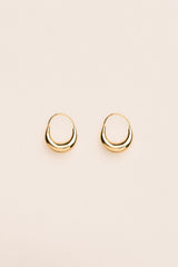 Medium 18K Gold Hoops