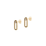 Elements N°1 18K Guld Ørering m. Diamant