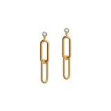 Elements N°4 18K Gold Earring w. Diamond