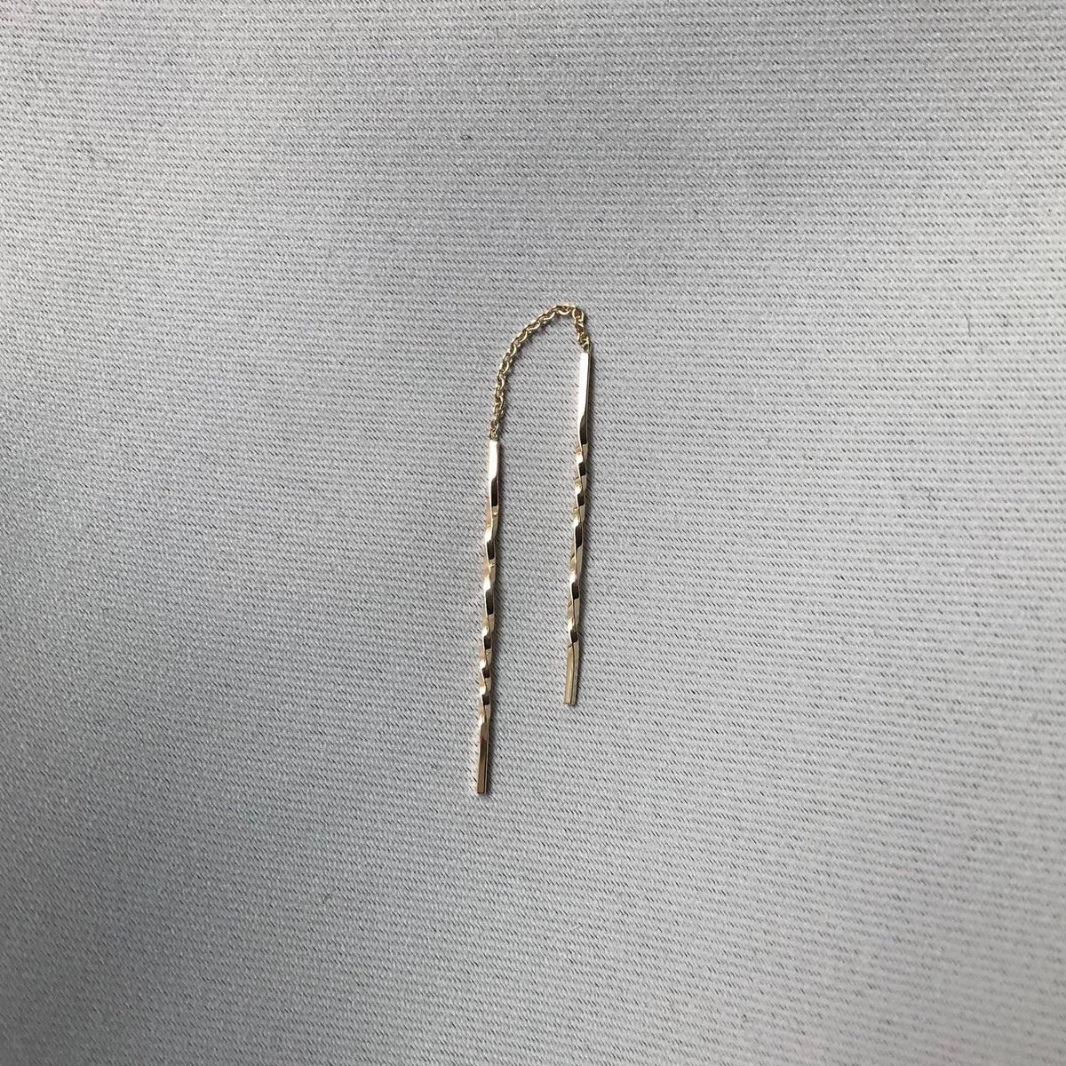 ENERGY Chimes -Twist 14K Gold Earring