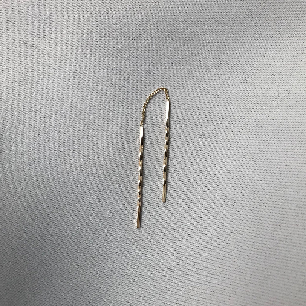 ENERGY Chimes -Twist 14K Guld Ørering